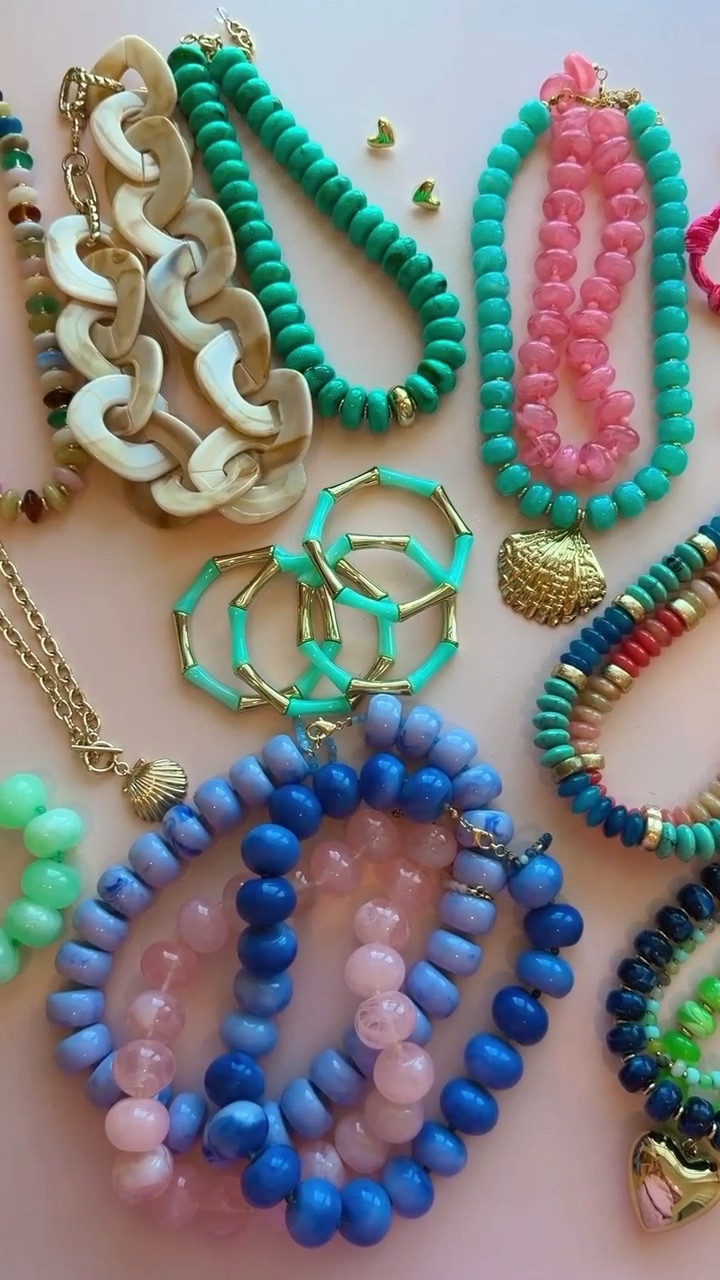 Amazon has some serious hidden gems! All of these jewelry pieces look and feel high end but on a budget. These colorful pieces are a perfect way to add a fun summery vibe to your looks.

#LTKSeasonal #LTKgrwm #LTKootd