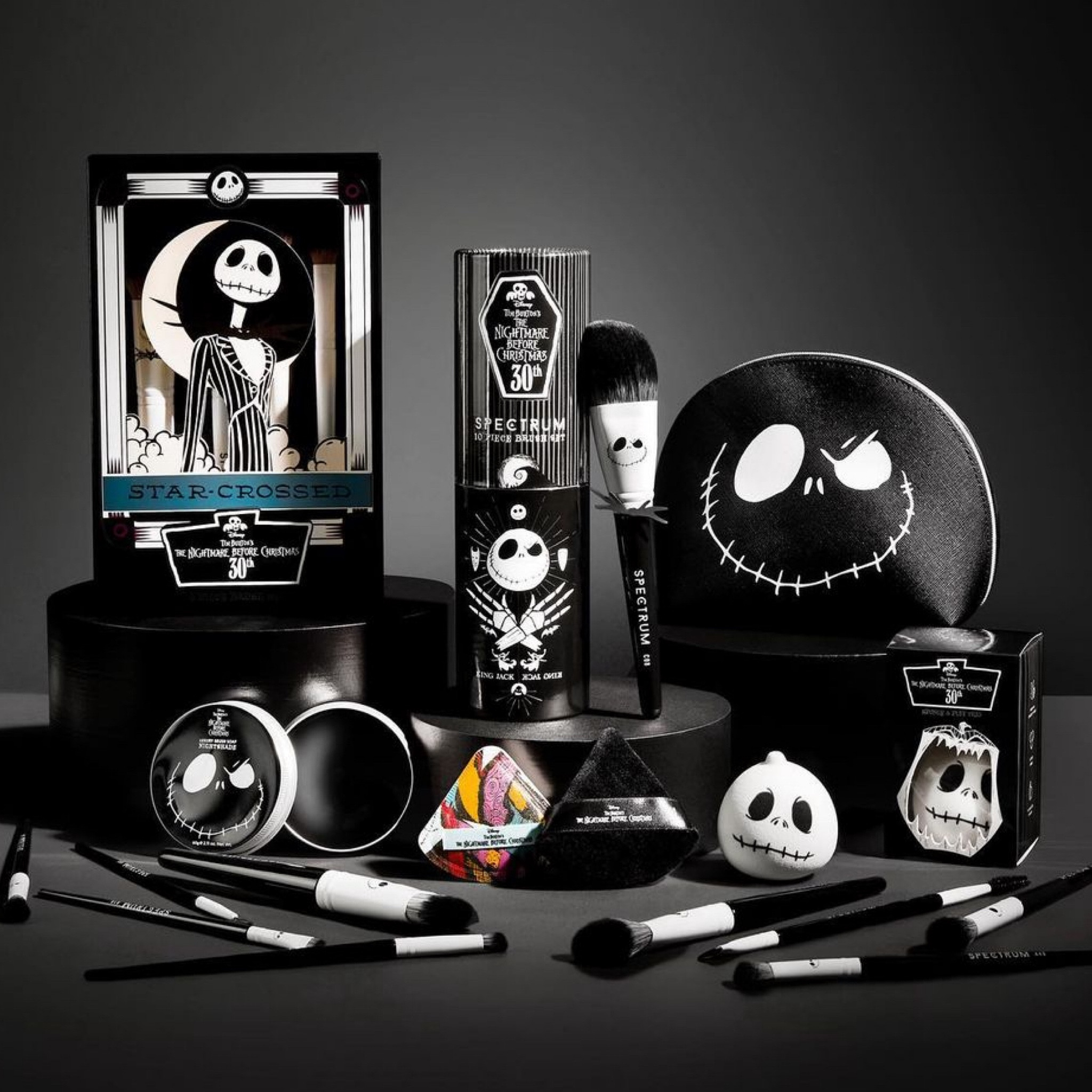 The Nightmare Before Christmas fans are going to love the new makeup brush collection! 🦇💀✨🖤

#LTKHalloween #LTKHoliday #LTKGiftGuide