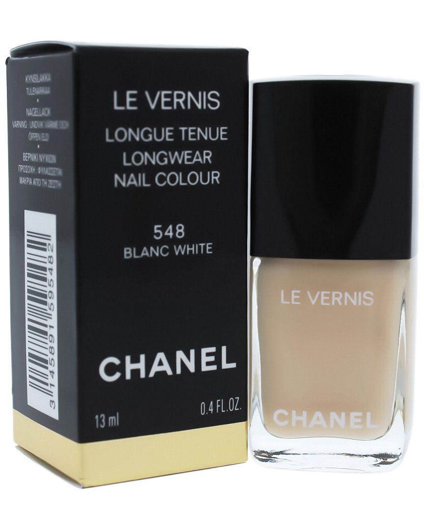 Chanel 0.40oz 548 Blanc White Le Vernis Longwear Nail Colour | Ruelala