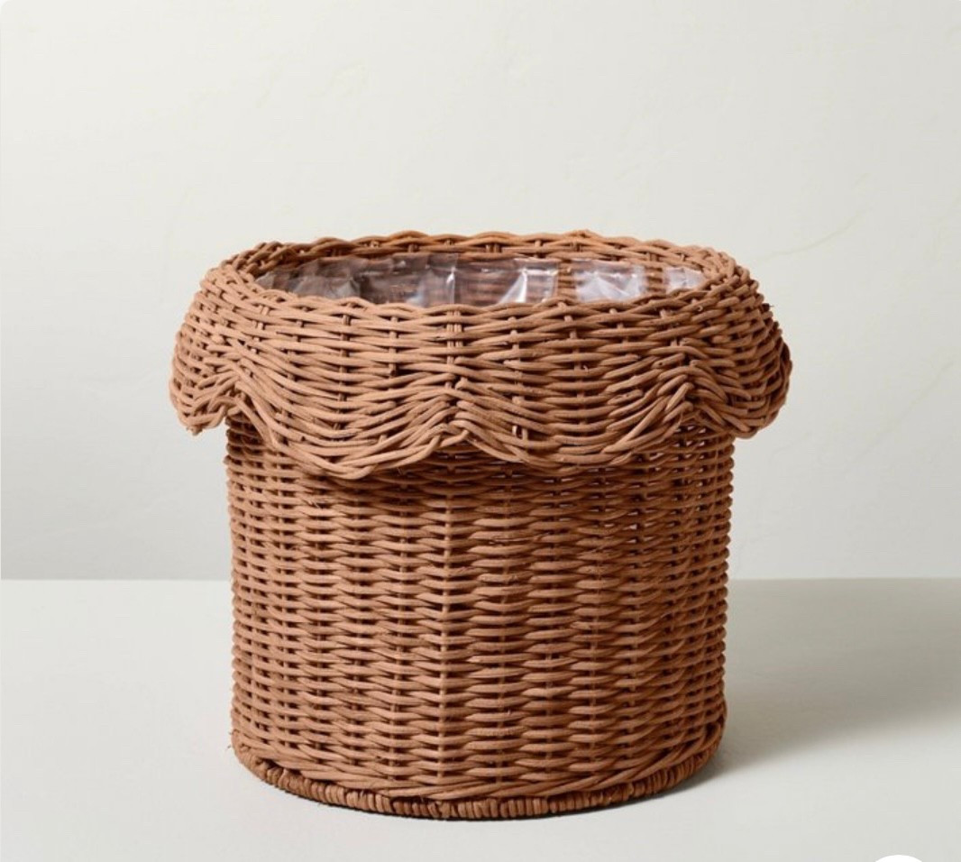 Hearth & Hand woven planter 

#LTKHome
