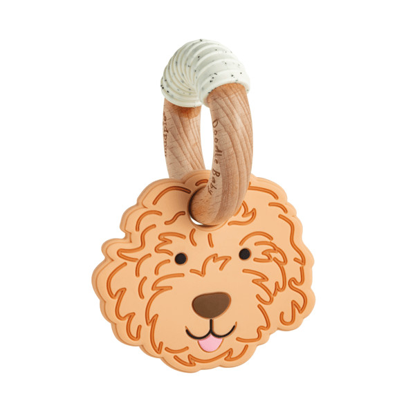Light Golden Doodle Teether | Mud Pie