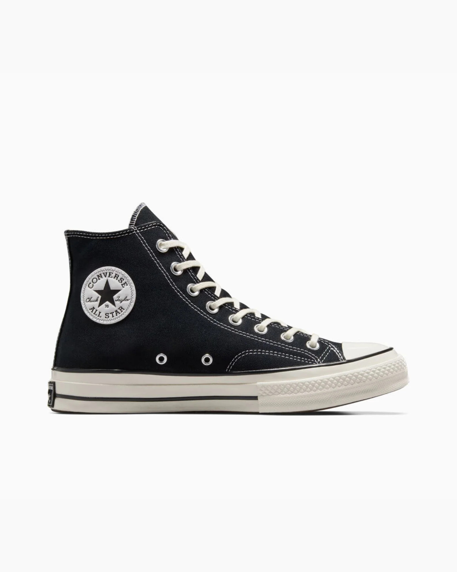Converse Chuck 70 high top sneaker in black