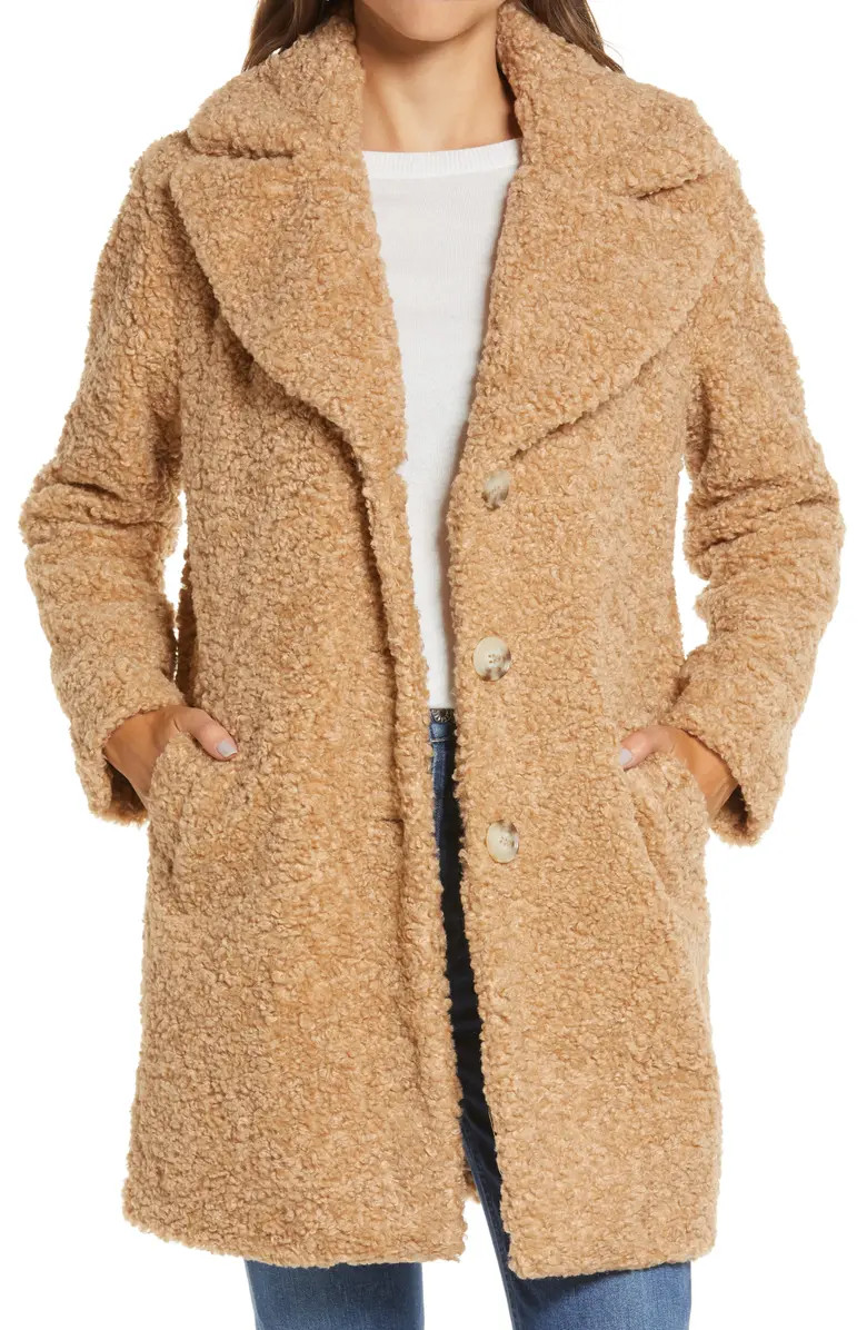 Teddy Faux Shearling Coat | Nordstrom
