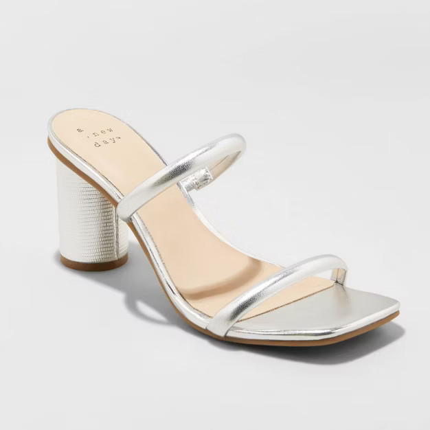 Women's Cass Square Toe Heels - A New Day™ | Target
