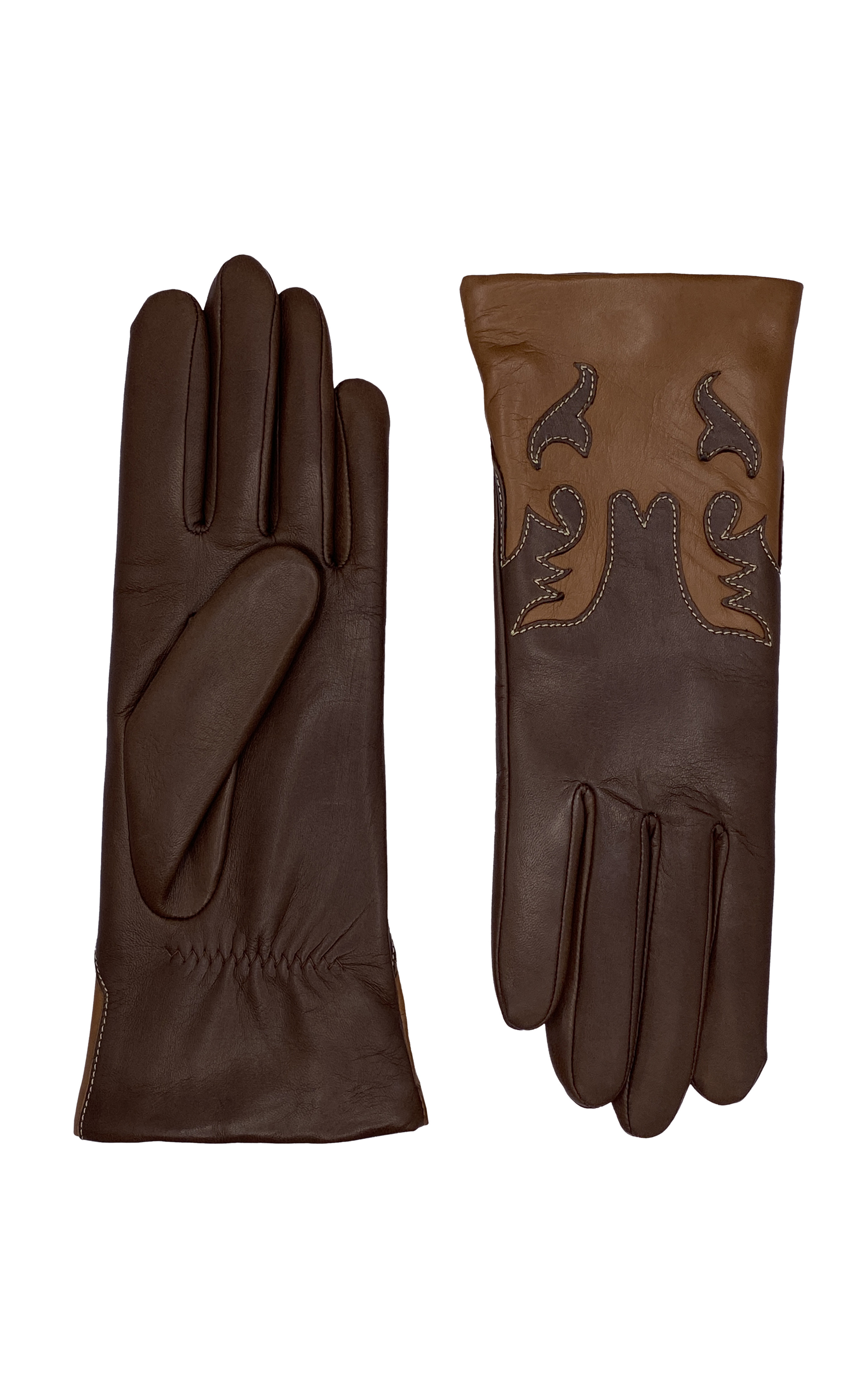 Trissy Leather Gloves | Moda Operandi (Global)