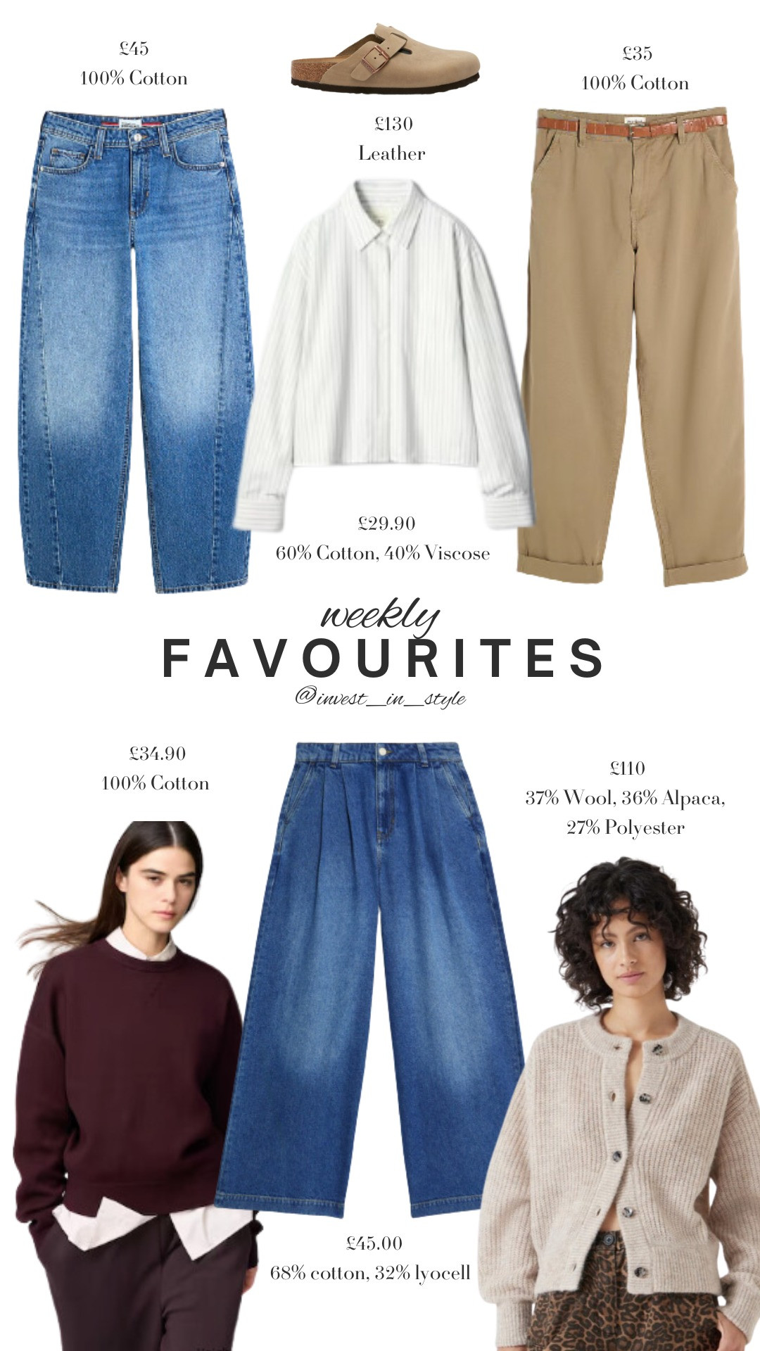 My Top Picks that You have been loving this week!

Weekly Favourites, Jeans, Wardrobe Staples, Spring Style, Winter to Spring, Transitional Style, LTK2025 

#LTKspring #LTKuk #LTKeurope