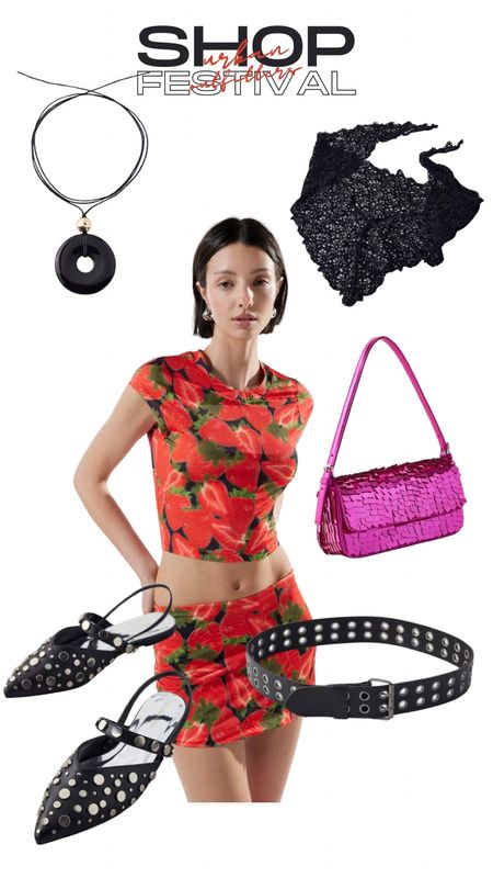 Matching set, urban outfitters, belt, spring outfit, festival outfit

#LTKFestival #LTKfindsunder100 #LTKparties