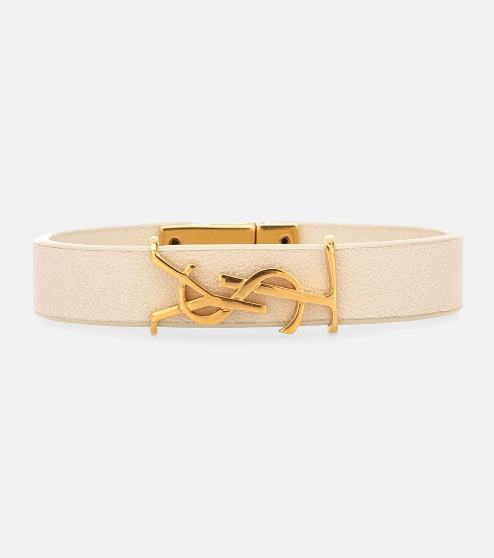 Monogram leather bracelet | Mytheresa (DACH)