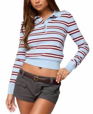 Brayden Striped Polo Sweater | Bloomingdale's (US)