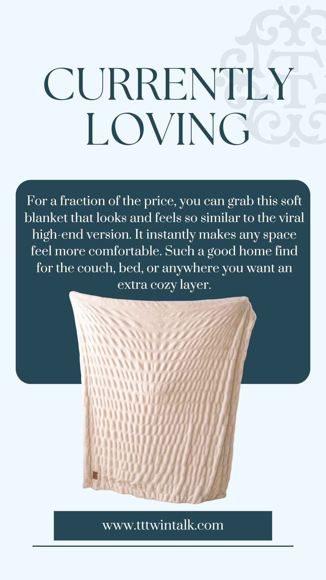 For a fraction of the price, you can grab this soft blanket that looks and feels so similar to the viral high-end version. It instantly makes any space feel more comfortable. Such a good home find for the couch, bed, or anywhere you want an extra cozy layer.

#LTKHome #LTKSeasonal #LTKdayinmylife