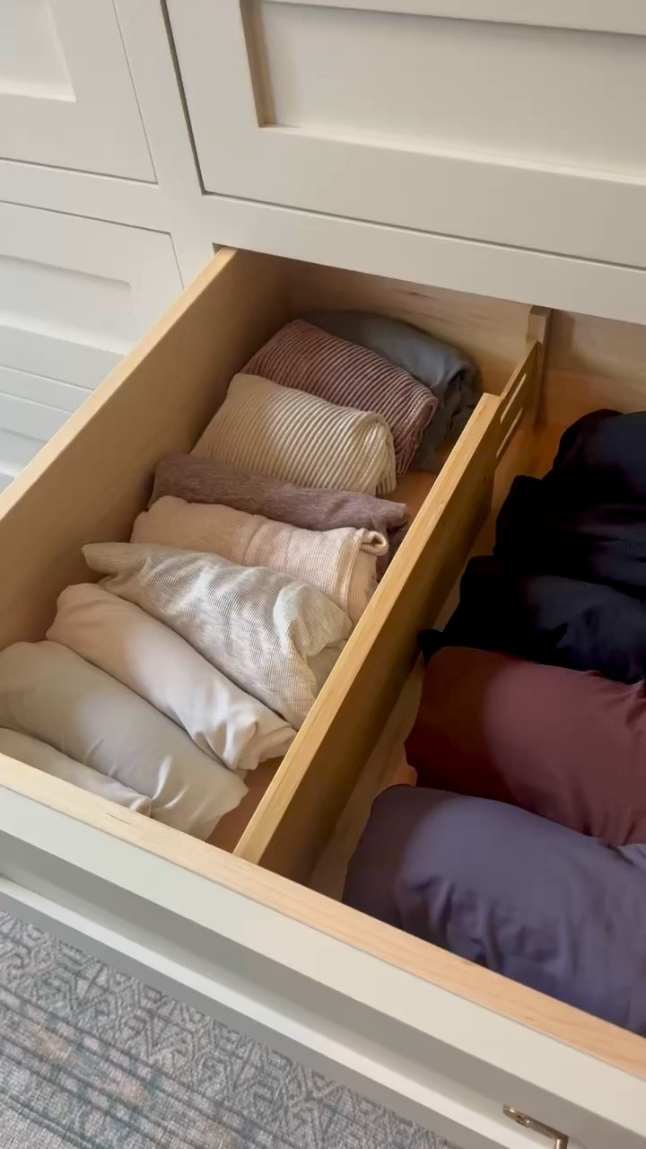 Drawer dividers allow micro-categorization in larger spaces to maintain clear, contained categories, seamlessly supporting order without compromising on style. 

#LTKHome #LTKFindsUnder50