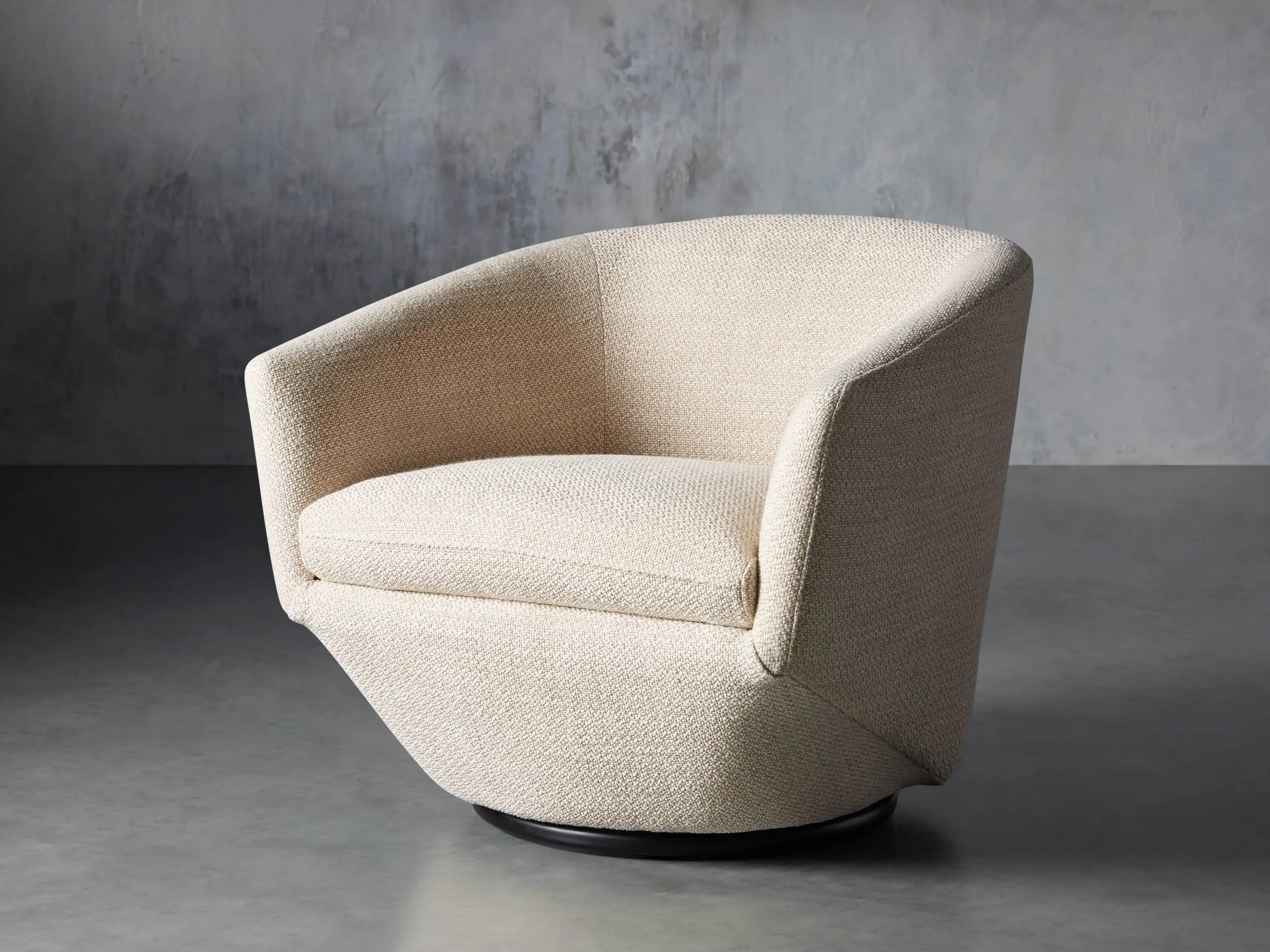 Pelton Swivel Chair | Arhaus