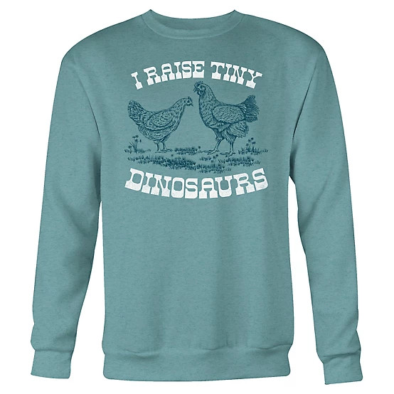 New!Lost Creek  Women's Crewneck Chicken Printed Sweatshirt | Tractor Supply