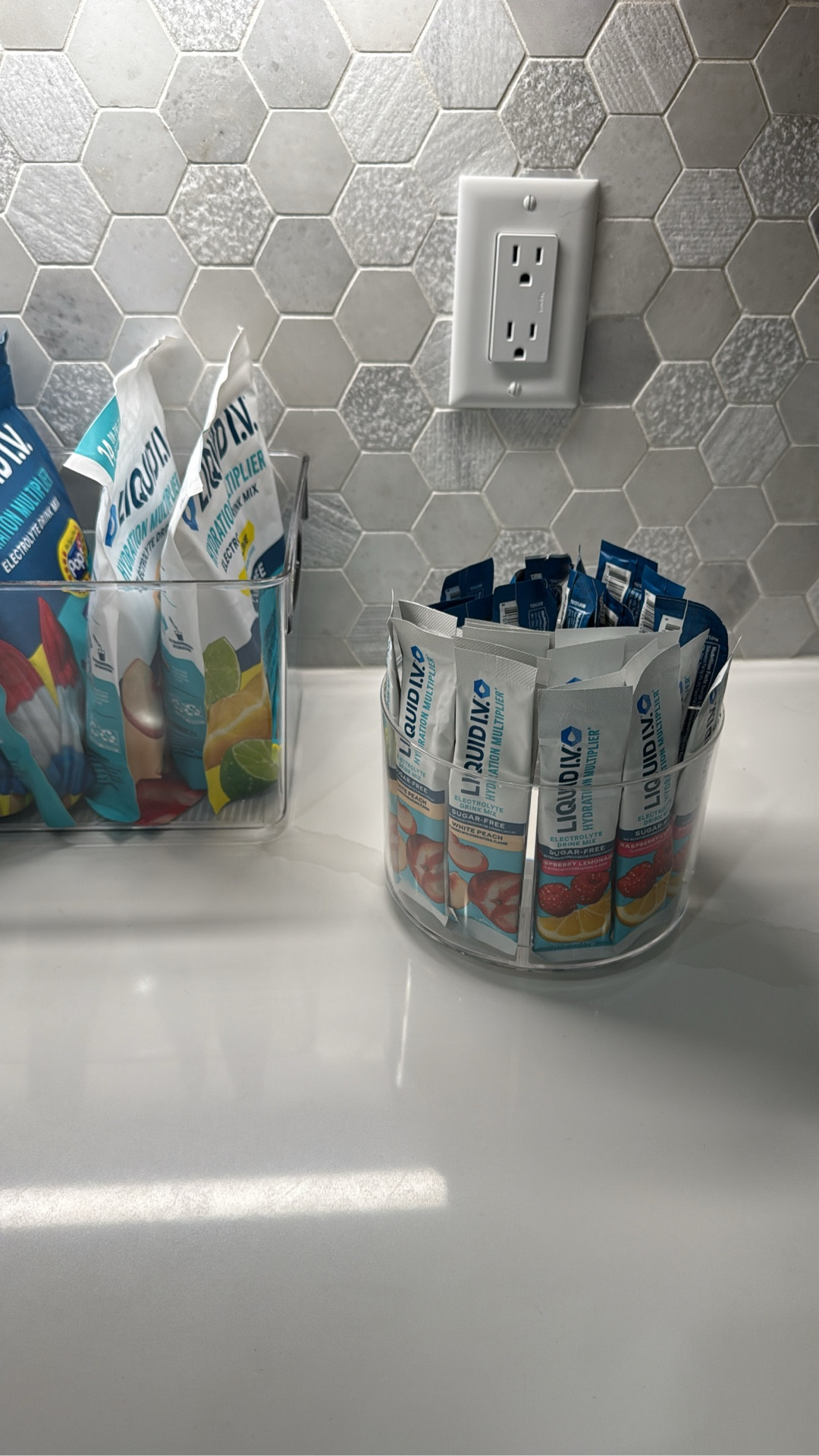 My favorite way to keep my Liquid I.V. flavors tidy + on display. Amazon find, of course 👏🏼✨

#LTKSaleAlert #LTKFamily