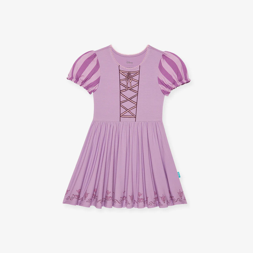 Disney Princess Purple Girl Twirl Dress | Rapunzel | Posh Peanut