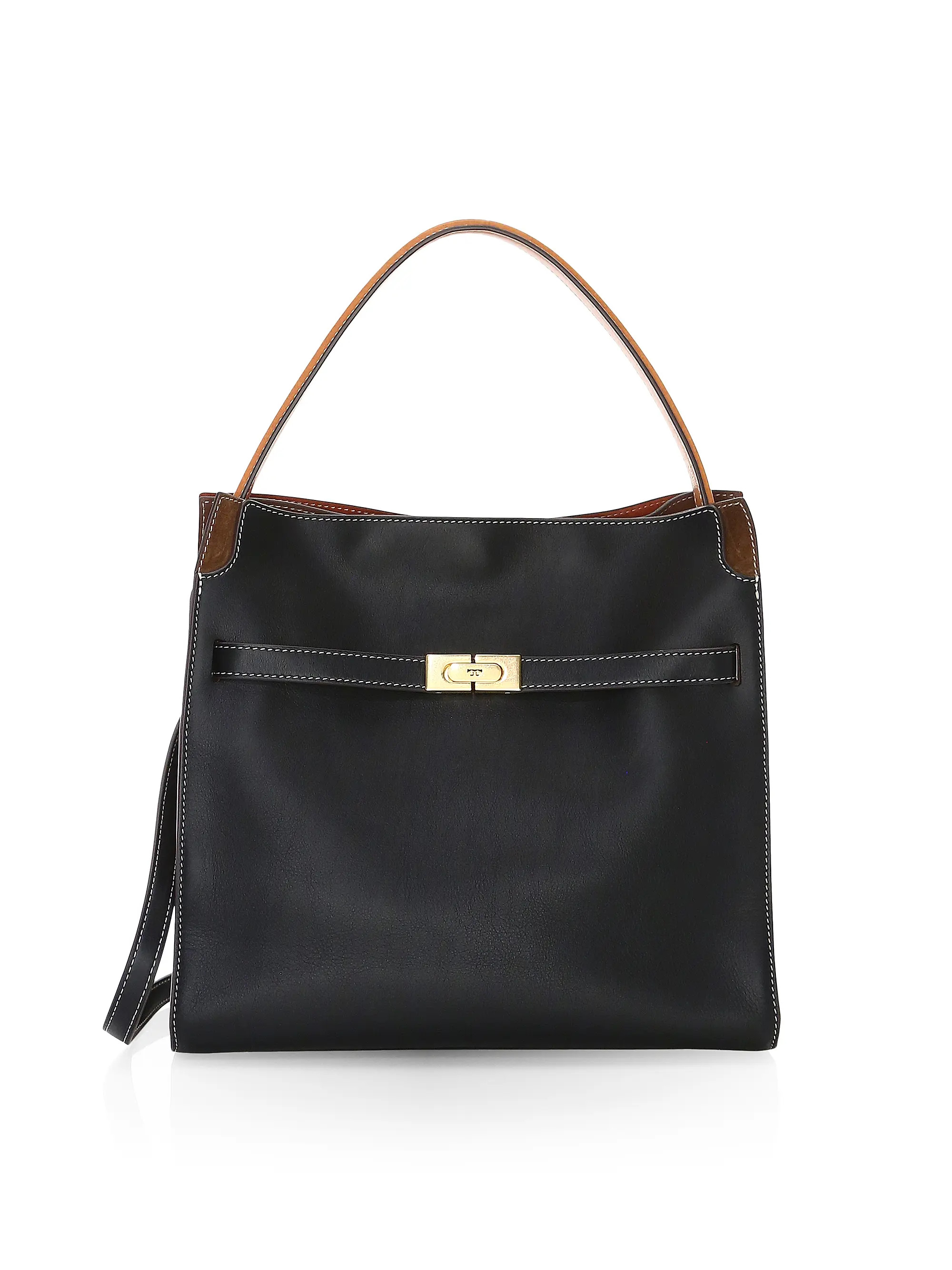 Tory BurchLee Radziwill Leather Double Bag | Saks Fifth Avenue