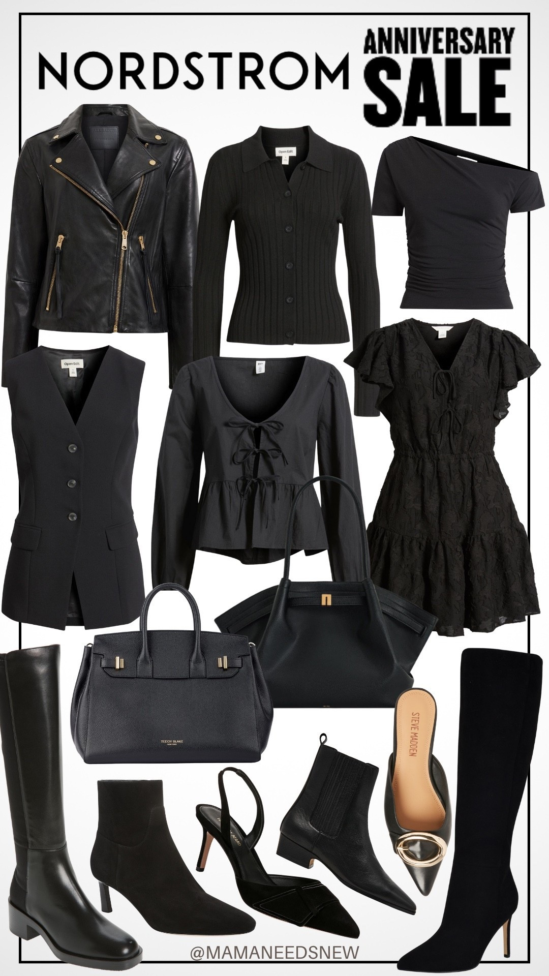 My favorite black pieces from Nordstrom Anniversary Sale 🖤

#LTKShoeCrush #LTKStyleTip #LTKSaleAlert