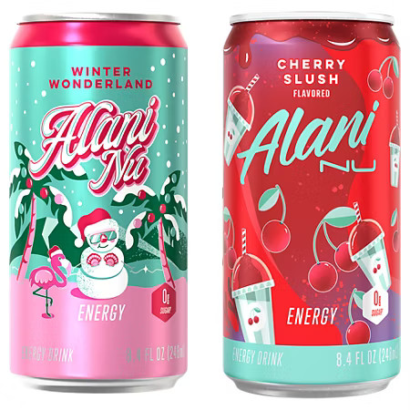 Mini Energy Drink - Merry Mix - Limited Edition (12 Drinks, 8.4 Fl. Oz. Each) by Alani Nu at the ... | The Vitamin Shoppe