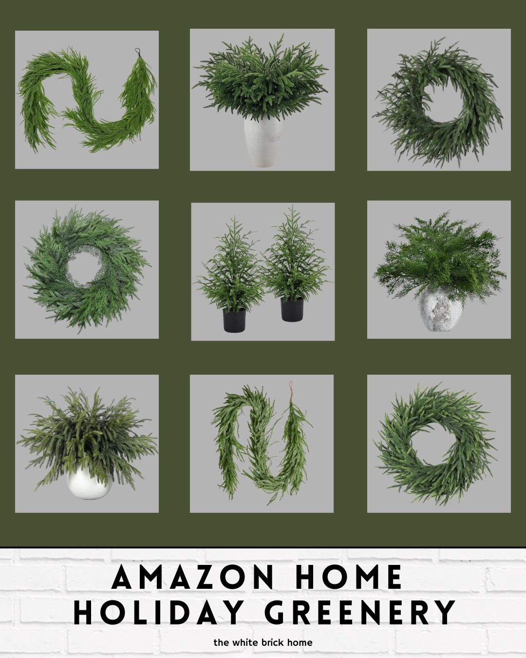Amazon home finds that are highly rated and would be a beautiful way to style a door, mantle or vase! 
❤️❤️
Amazon, Amazon home, home decor, home design, faux greenery, Christmas, Christmas decor, Christmas greenery, wreath, garland, Amazon Christmas decor, Amazon Christmas tree, Amazon Christmas garland, faux stems, wreath Amazon, pine stems, pine garland, pine wreath, Christmas decor ideas Amazon, mantle decor Amazon, home decor Christmas, holiday, holiday decor 



#LTKSeasonal #LTKHome #LTKSaleAlert