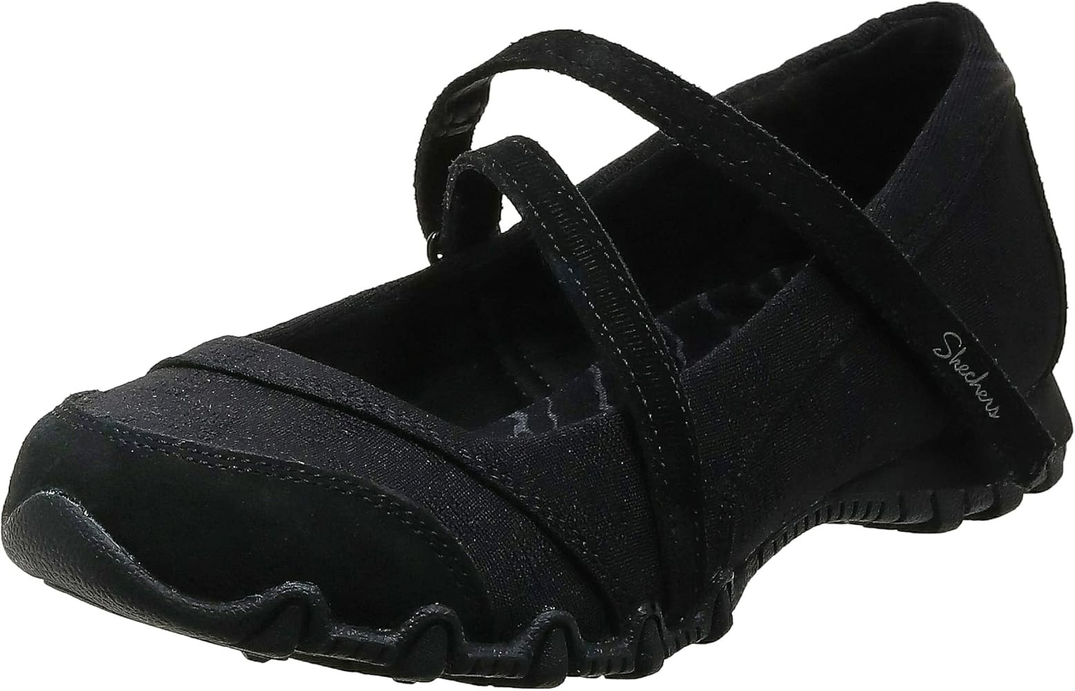 Skechers Women's Bikers -Fiesta Mary Jane Flat | Amazon (US)