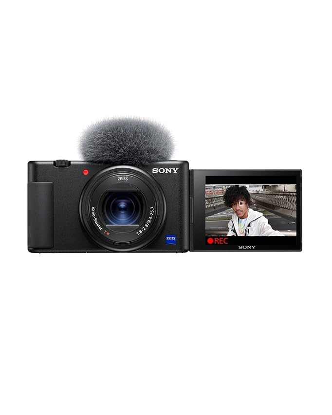 Sony ZV-1 Digital Camera (Black, DCZV1/B) + ZoomSpeed 128GB High Speed SDXC Memory Card + AOM Pro Bu | Amazon (US)