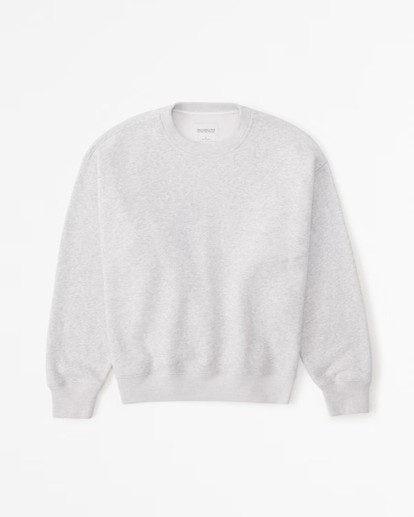 Essential Vintage Sunday Vent-Hem Crew | Abercrombie & Fitch (US)