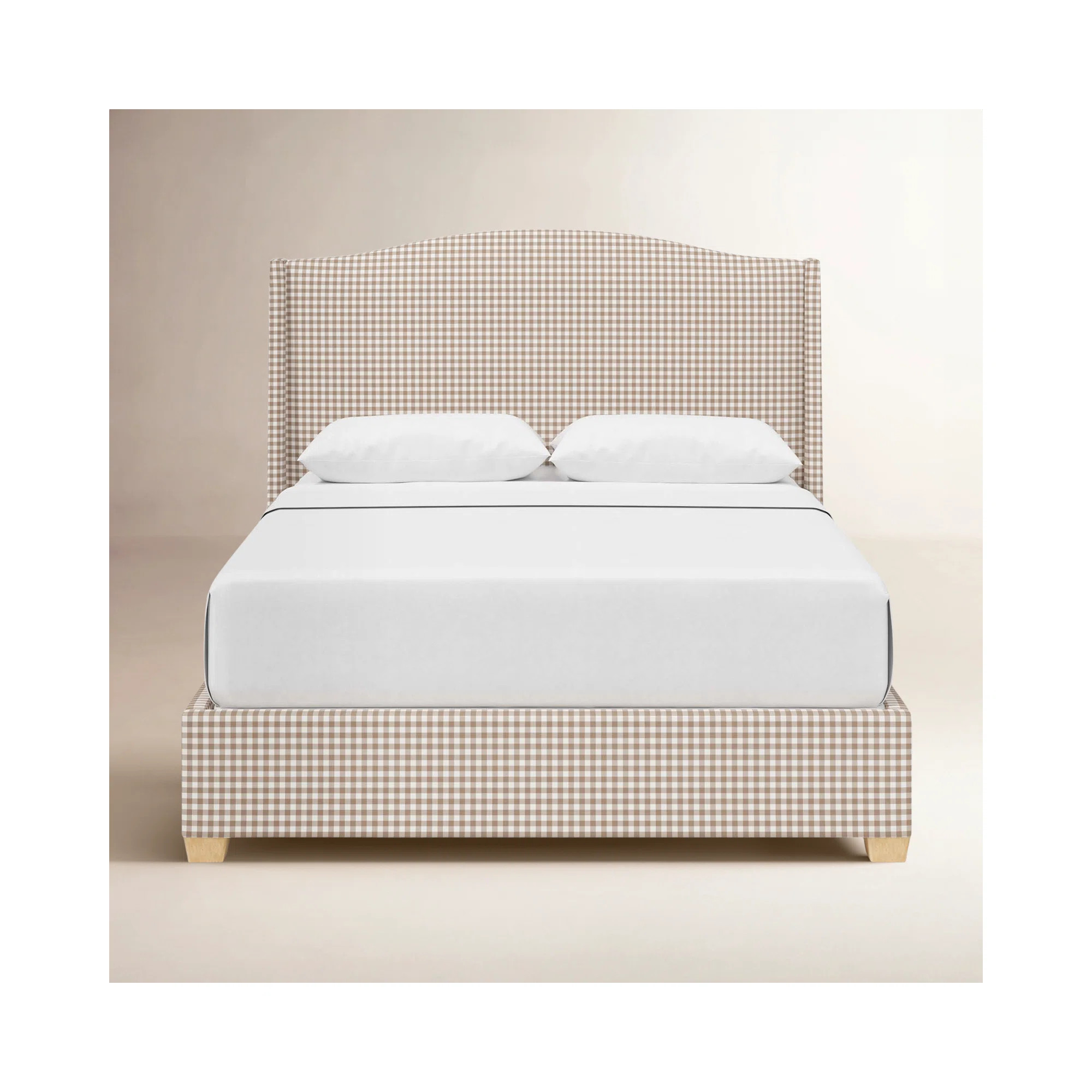 Birch Lane™ Allis Upholstered Low Profile Standard Bed & Reviews | Birch Lane | Birch Lane