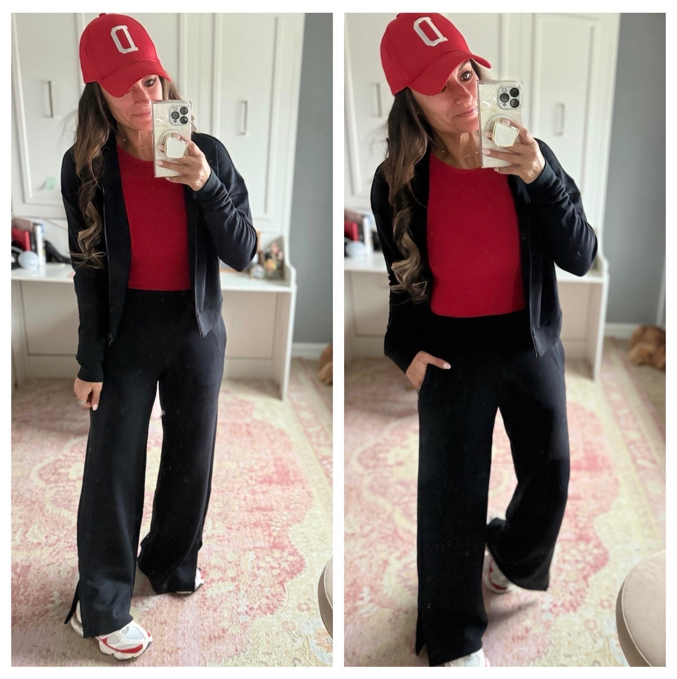 Sports game day look