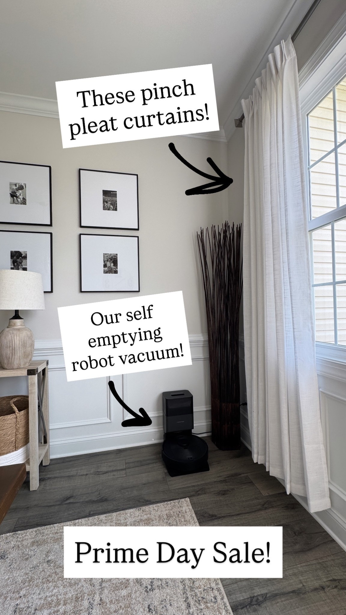 Amazon prime day sales on my curtains and robot vacuum !

#LTKFindsUnder50 #LTKHome #LTKSaleAlert