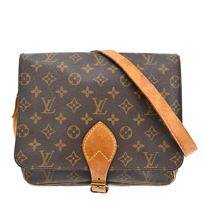 Louis Vuitton Monogram Cartouchiere GM Shoulder CrossBody Bag M51252 R3314CY611  | eBay | eBay CA