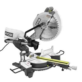 15 Amp 12 in. Corded Sliding Compound Miter Saw with LED Cutline Indicator | The Home Depot