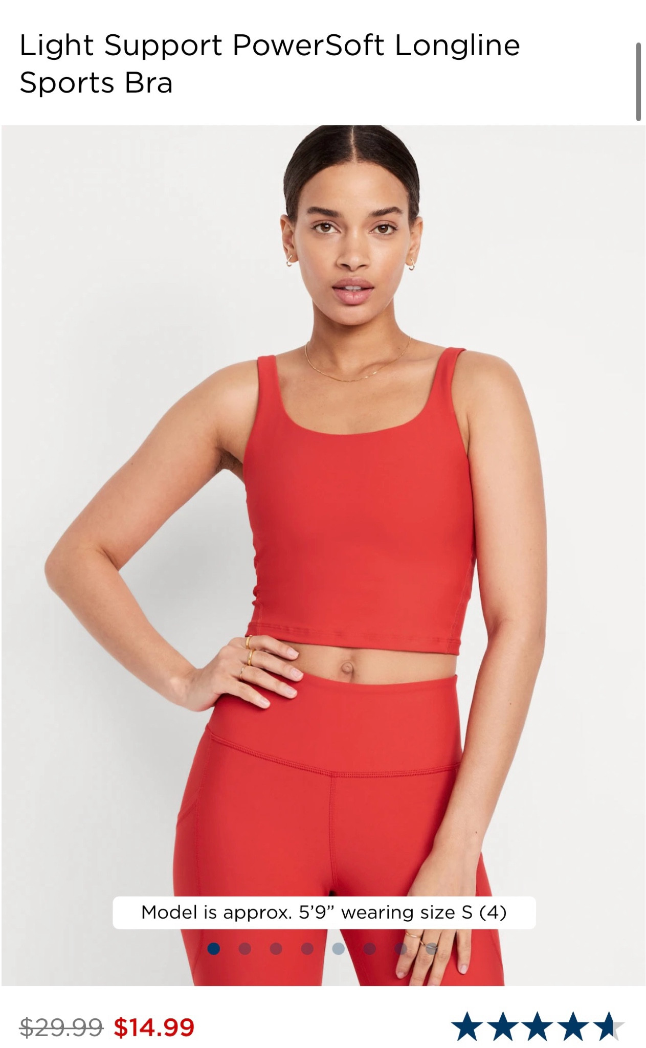 Runs TTS, ordered a small 

Old Navy / activewear 

#LTKActive #LTKFitness