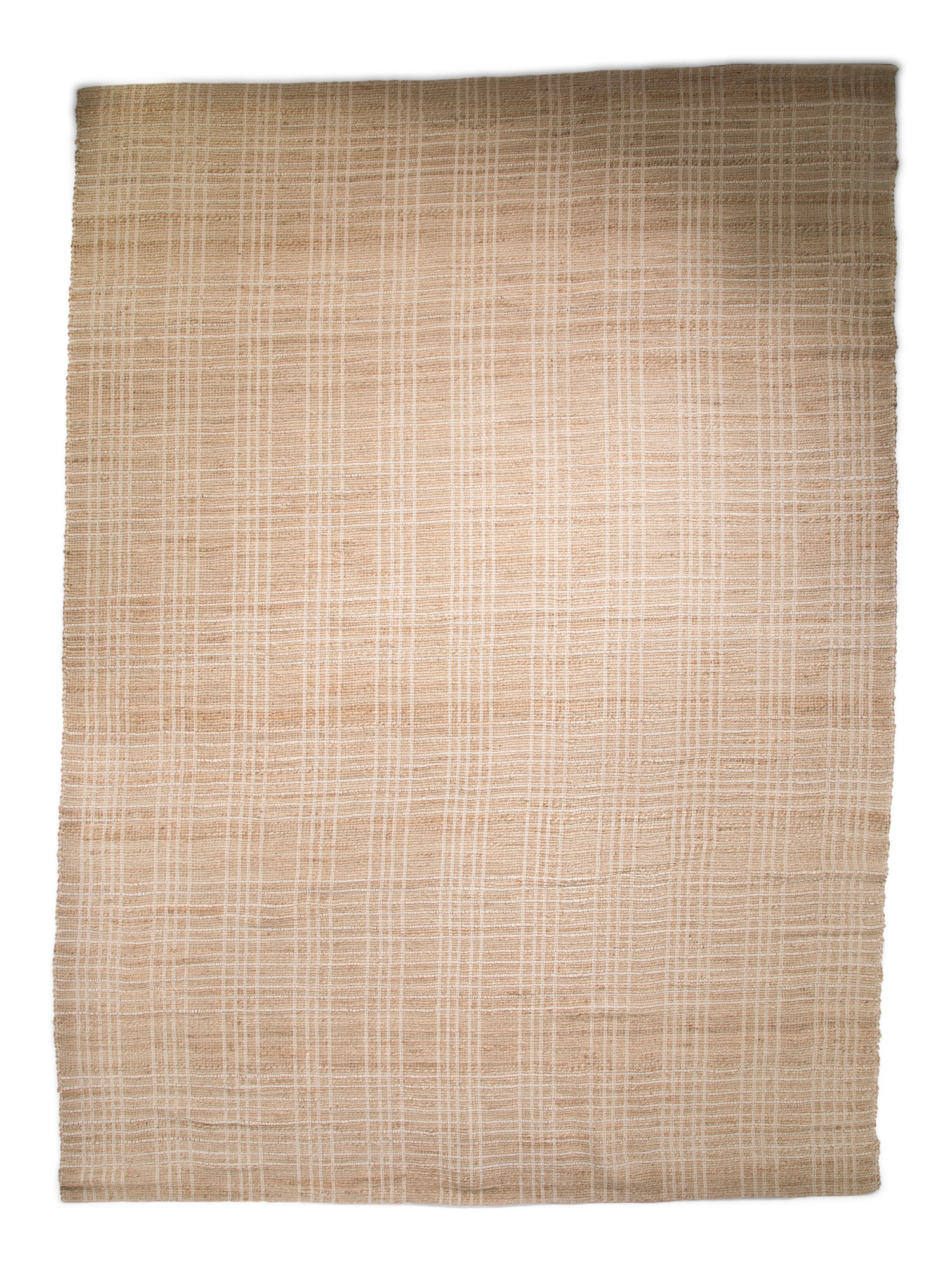 9x13 Hand Woven Jute Blend Plaid Area Rug | TJ Maxx