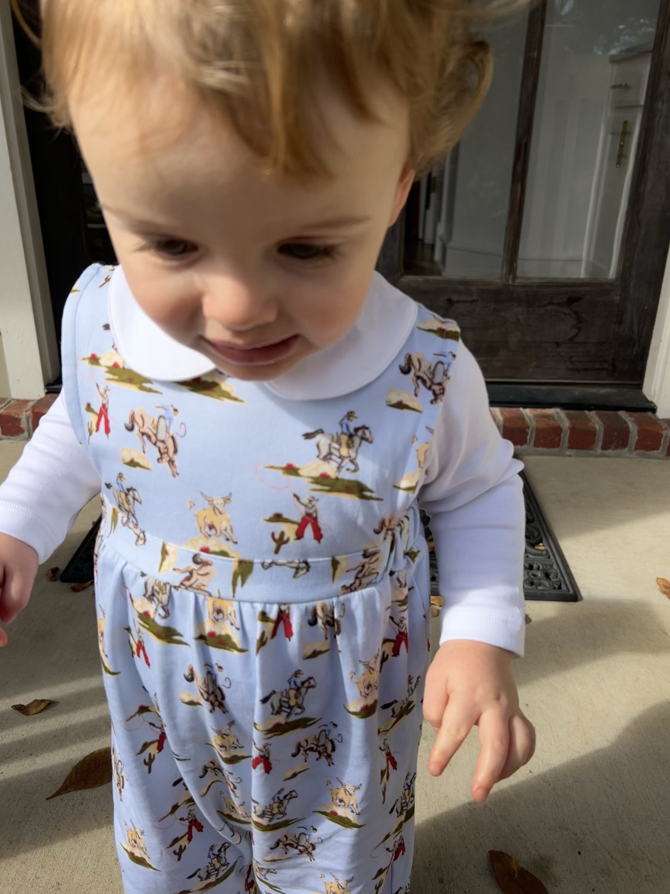 Might list this as my favorite of our fall outfits! I just can’t with this baby boy in cowboys! Comes in big boy styles too! 🐎


#LTKkids #LTKbaby #LTKfindsunder100