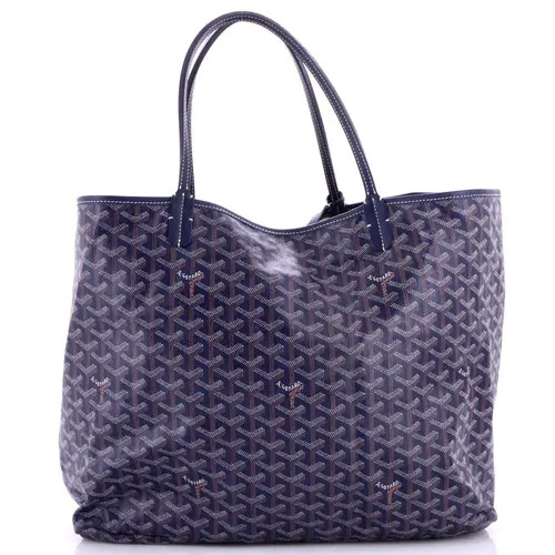 Pre-Owned Goyard Saint Louis Tote Coated Canvas GM in Blue at Nordstrom, Size Medium | Nordstrom