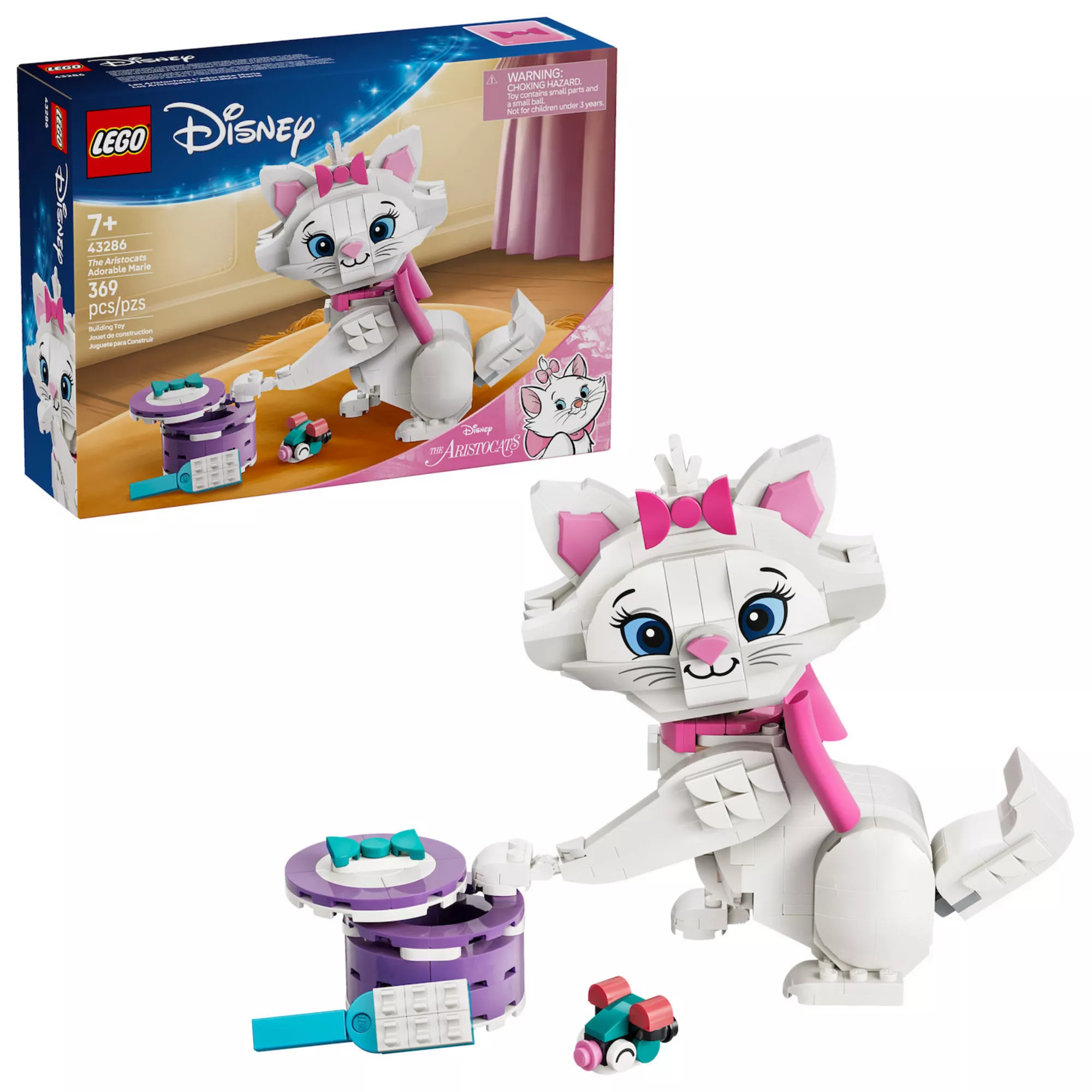 LEGO Disney's The Aristocats Adorable Marie 43286 Building Kit (369 Pieces) | Kohl's