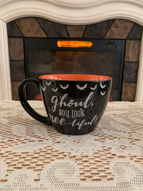 Spooky Lane Oversized Halloween Mug - Etsy | Etsy (US)