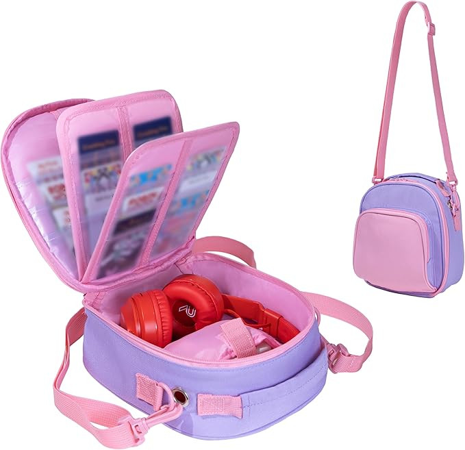 Portable Carrying Case Compatible with Yoto Mini 2024 Edition, Yoto Mini Travel Case Fits Headpho... | Amazon (US)