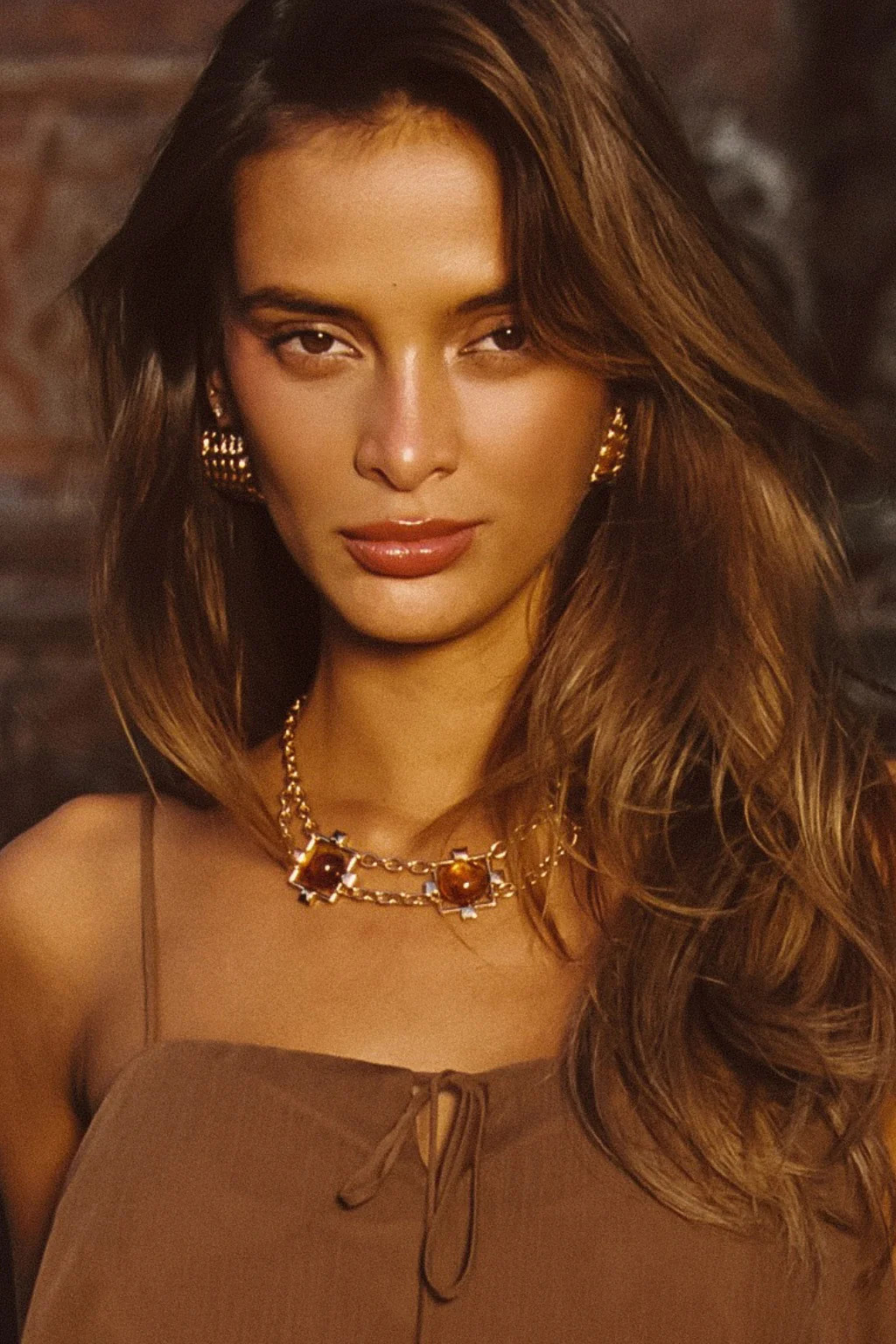 Women's Coralli Amber Stone Choker | 12th Tribe | 12th Tribe