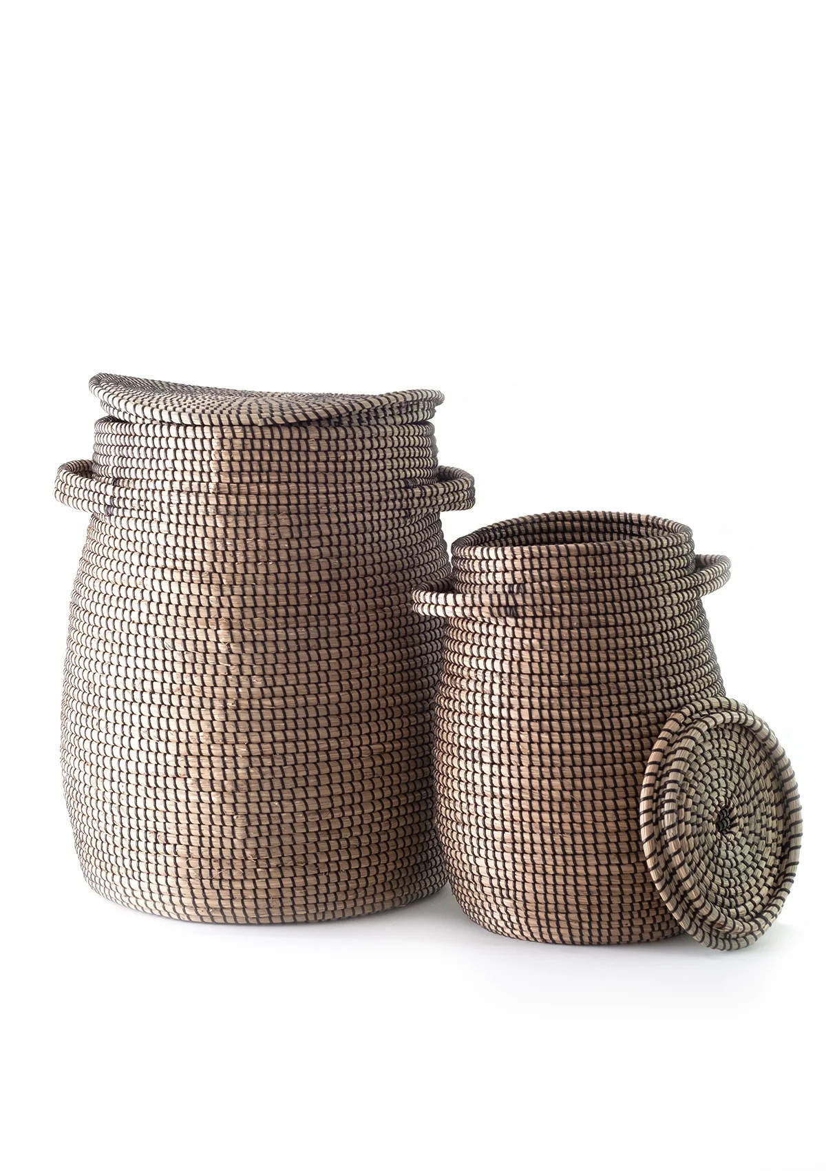 Yara Basket Set with Lids | Maison Blonde
