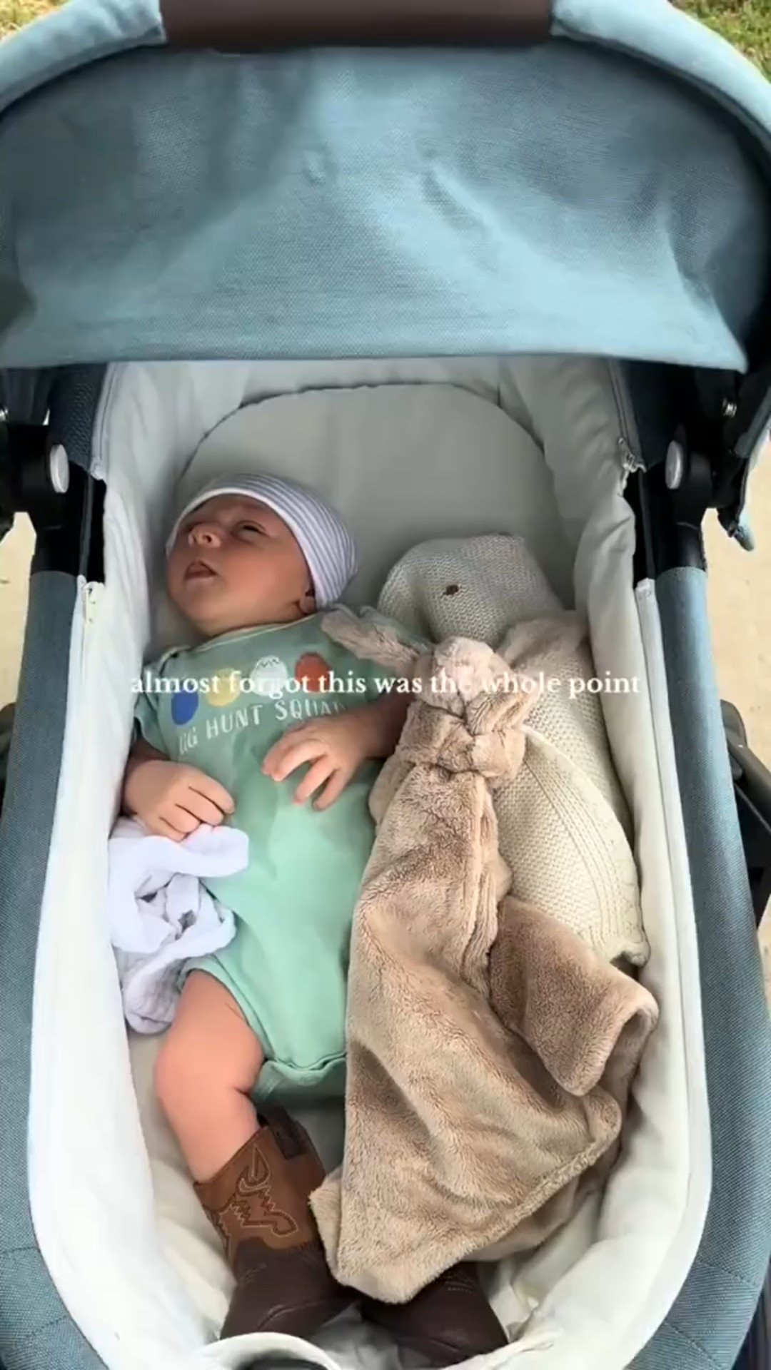 Never wake me up from this dream 🌙 #newmom #firsttimemom #4thtrimester #family #easter #fyp #foryoupage