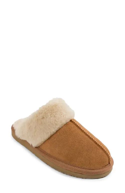 Minnetonka Chesney Mule Slipper in Cinnamon Suede at Nordstrom, Size 10 | Nordstrom