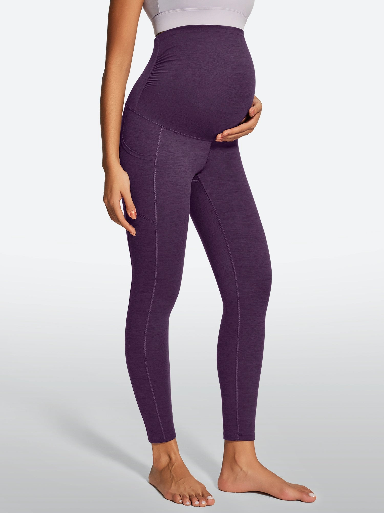IUGA Supcream Buttery-soft Maternity Legging With Pockets | IUGA
