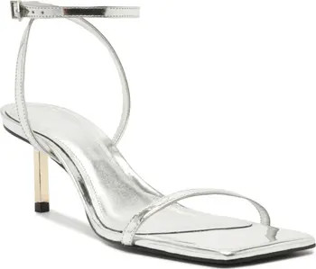 Schutz Sam Square Toe Ankle Strap Sandal (Women) | Nordstrom | Nordstrom