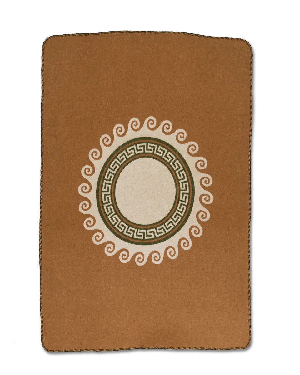 Onda cashmere-blend blanket | Sharland England