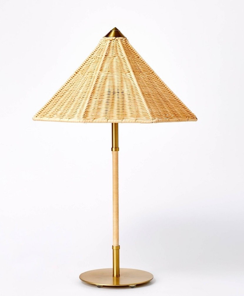 Don’t wait 🤍 This tapered rattan table lamp with a gold accent gives serious Arteriors Parasol vibes (for less).

#LTKHomeDecor #LTKDesignerDupe #LTKTarget

#LTKmomlife #LTKHome #LTKSeasonal
