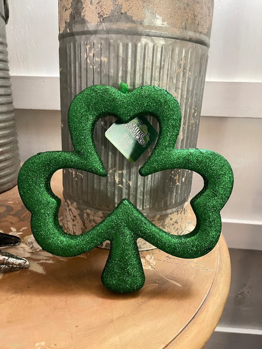 St. Patrick’s Day Glitter Foam Shamrocks | Etsy (US)