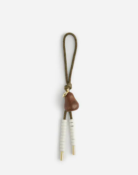 Carved Pear Bag Charm | Madewell | Madewell