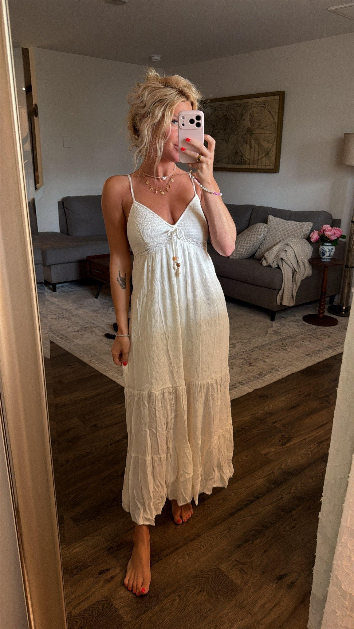 Prettiest maxi for the beach and under $20! 🏝️

#LTKgrwm #LTKootd