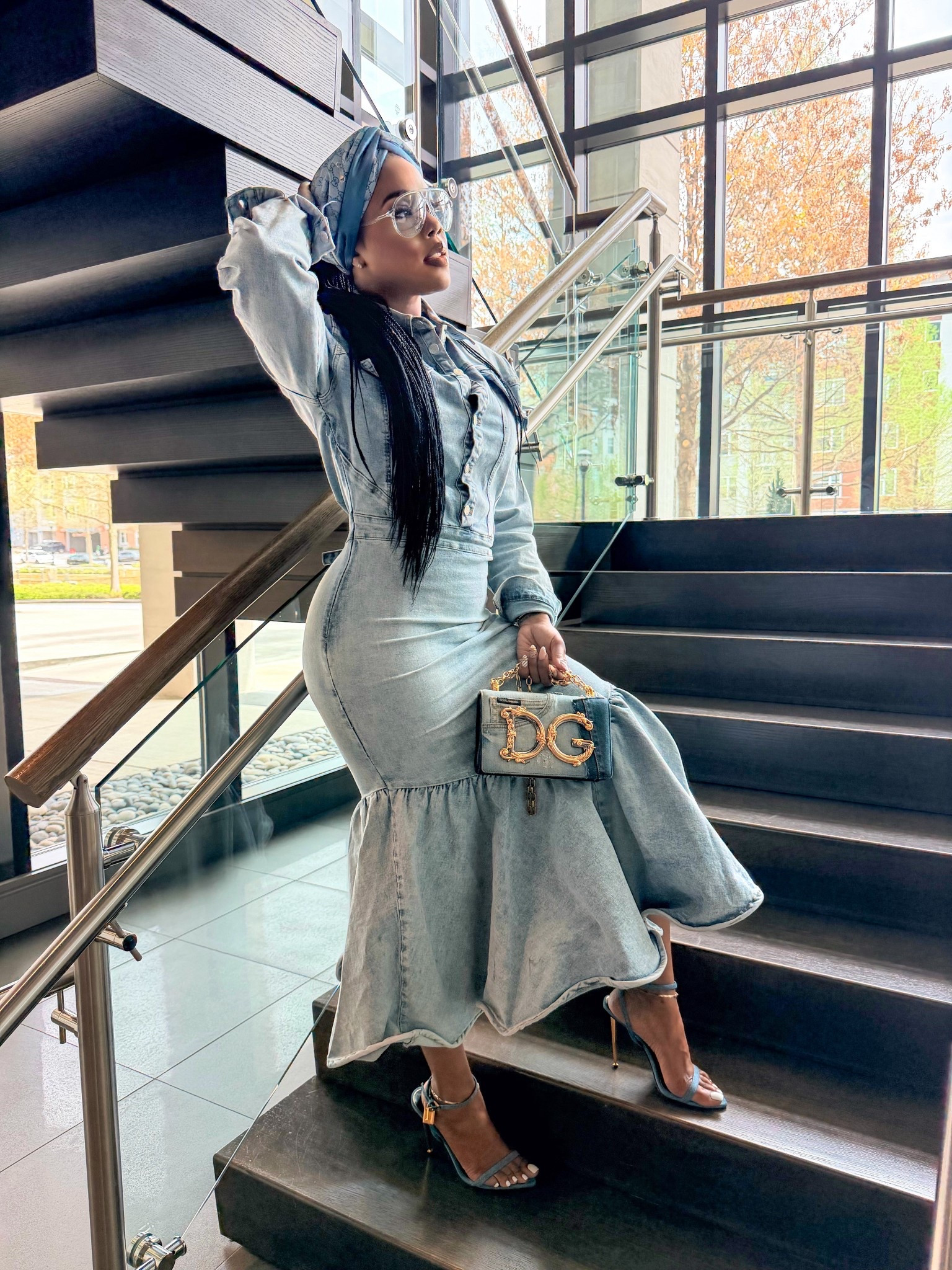 I love denim and this look just DID IT for me!! 😍😍 

These denim Tomford heels are sold out but I linked several comparable pair! Shop now while you can! 🔥🔥

#LTKootd #LTKdayinmylife #LTKgrwm